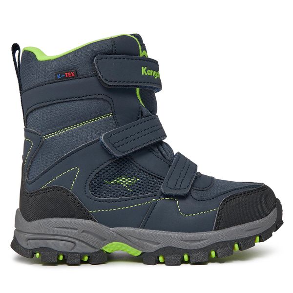 KangaRoos Čizme za snijeg KangaRoos K-Robi Ktx 18965 000 4054 Dk Navy/Lime