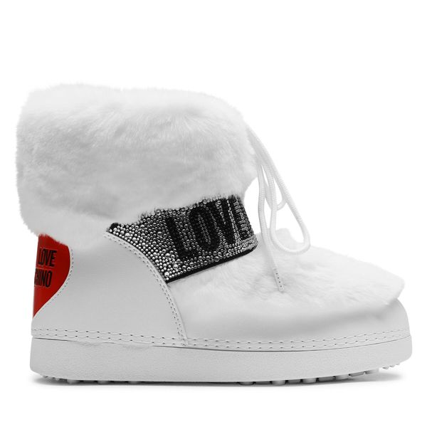 LOVE MOSCHINO Čizme za snijeg LOVE MOSCHINO JA24202G0HJW0100 Bianco