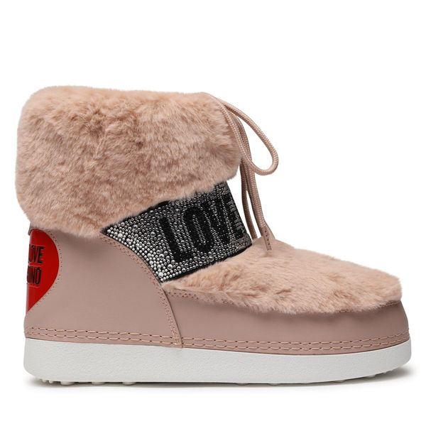 LOVE MOSCHINO Čizme za snijeg LOVE MOSCHINO JA24202G0HJW0601 Cipria