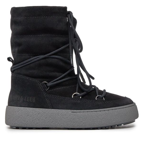 Moon Boot Čizme za snijeg Moon Boot Ltrack Suede 24501100003 Crna