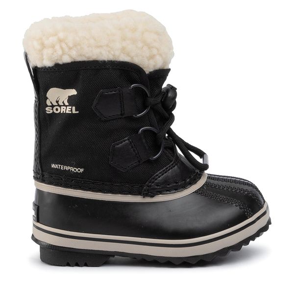 Sorel Čizme za snijeg Sorel Childrens Yoot Pac Nylon NC1962 Black 010