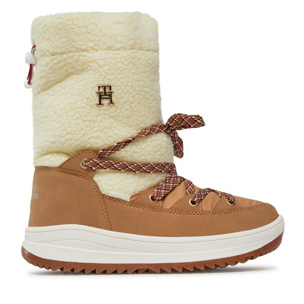 Tommy Hilfiger Čizme za snijeg Tommy Hilfiger T3A6-33066-1629 S Smeđa