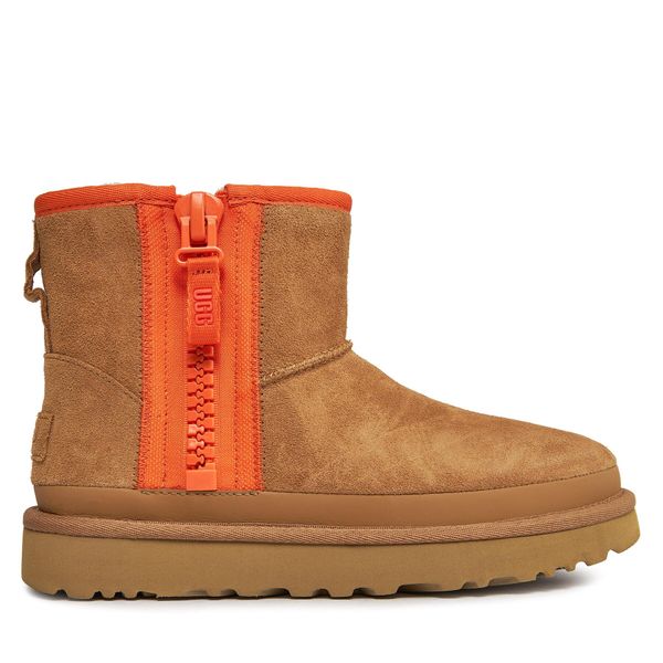 Ugg Čizme za snijeg Ugg W Classic Mini Zipper Tape Logo 1144034 CHE