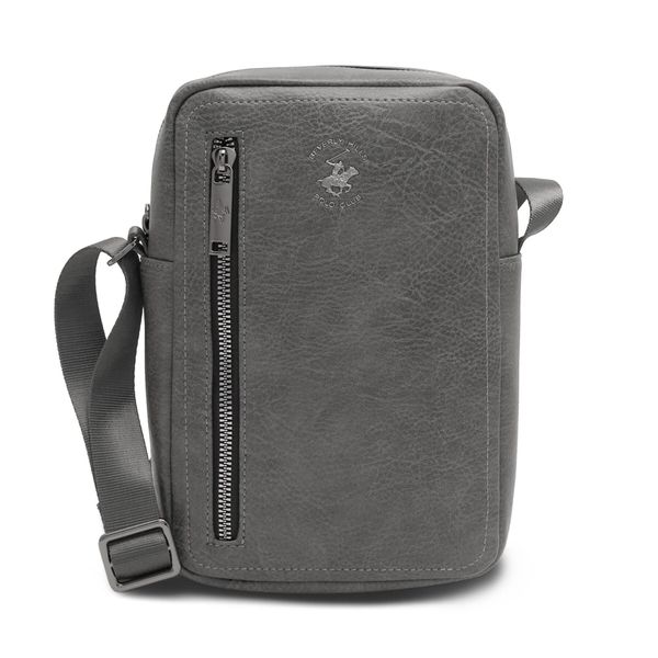 Beverly Hills Polo Club Crossover torbica Beverly Hills Polo Club BHPCM-02-AW23-HP Grey