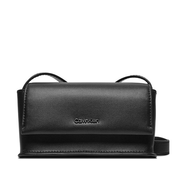 Calvin Klein Crossover torbica Calvin Klein Calm Tailoring K50K511591 Ck Black Leather BEH