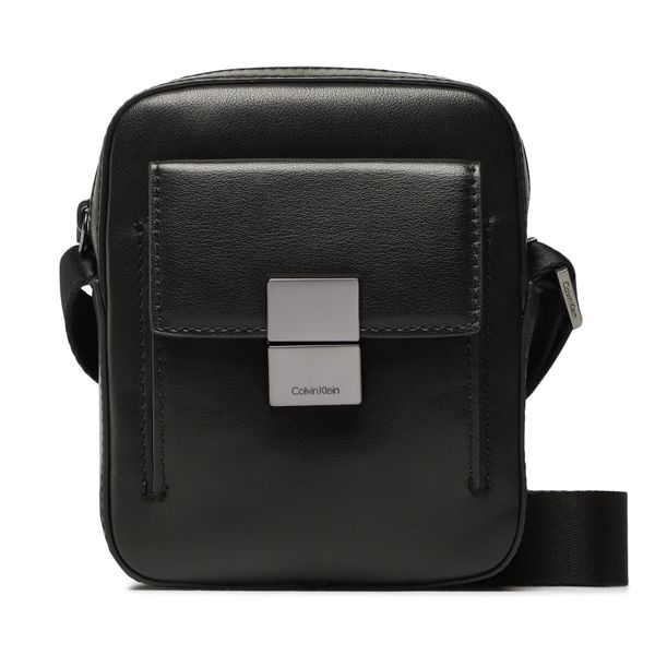Calvin Klein Crossover torbica Calvin Klein Iconic Hardware Cube Reporter S K50K510246 BAX
