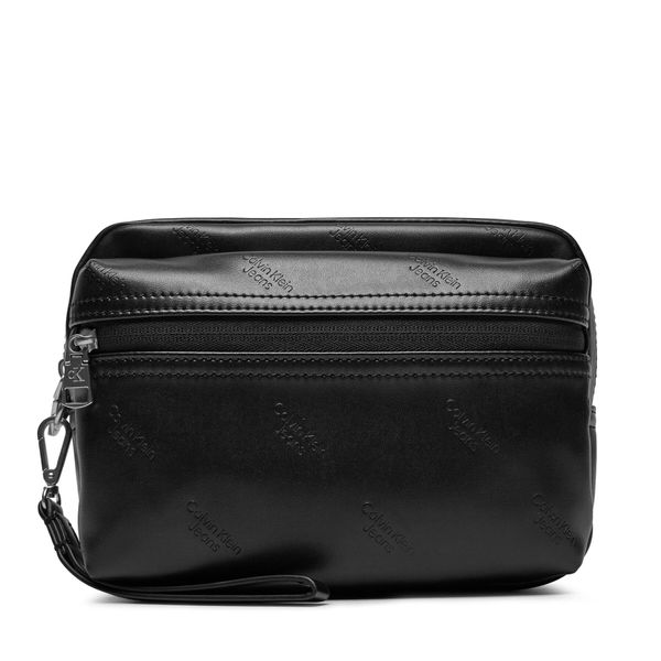 Calvin Klein Jeans Crossover torbica Calvin Klein Jeans Logo Print Pouch W/Front Pocket K50K511815 Allover Print 0GK