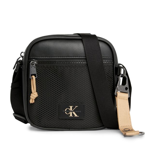 Calvin Klein Jeans Crossover torbica Calvin Klein Jeans TAGGED SQUARE CAMERA BAG18 K50K511779 Black BEH