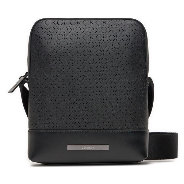 Calvin Klein Crossover torbica Calvin Klein Modern Bar Reporter S Mono K50K511527 Ck Mono Perf Black 0GK