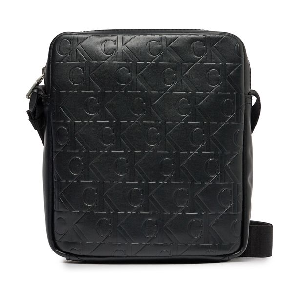 Calvin Klein Crossover torbica Calvin Klein Monogram Soft Reporter 18 Aop K50K511495 Allover Print 0GK