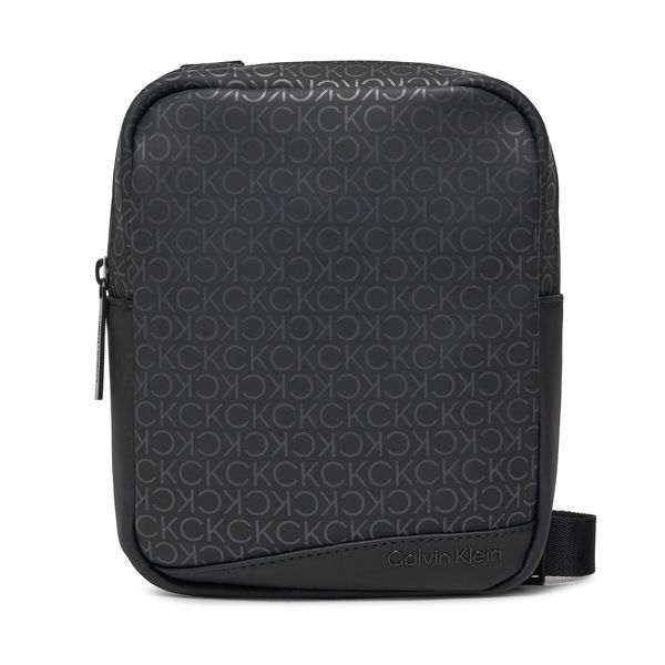 Calvin Klein Crossover torbica Calvin Klein Rubberized Conv Reporter S Mono K50K511227 Black Uv Mono 0GL
