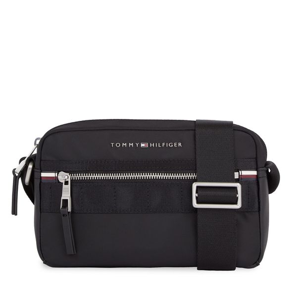 Tommy Hilfiger Crossover torbica Tommy Hilfiger Th Elevated Nylon Ew Reporter AM0AM11572 Black BDS