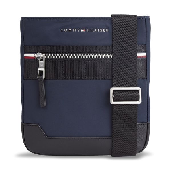 Tommy Hilfiger Crossover torbica Tommy Hilfiger Th Elevated Nylon Mini Crossover AM0AM11570 Space Blue DW6