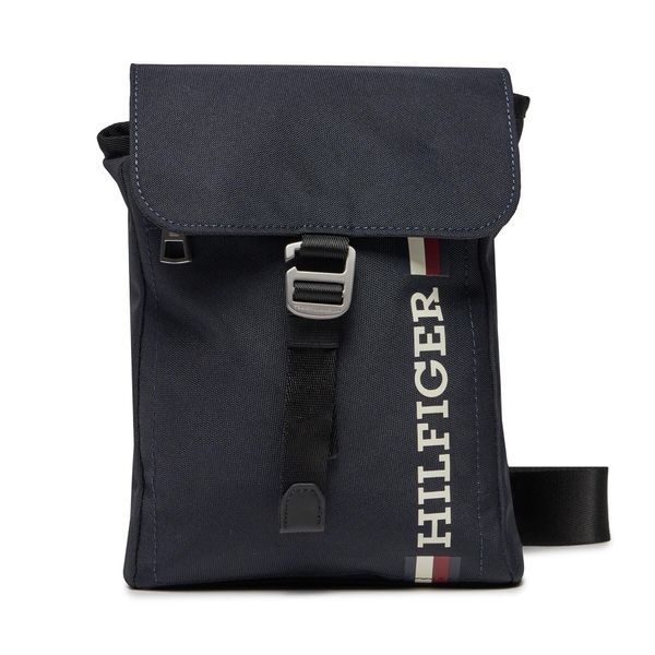 Tommy Hilfiger Crossover torbica Tommy Hilfiger Th Monotype Mini Reporter AM0AM11786 Space Blue DW6