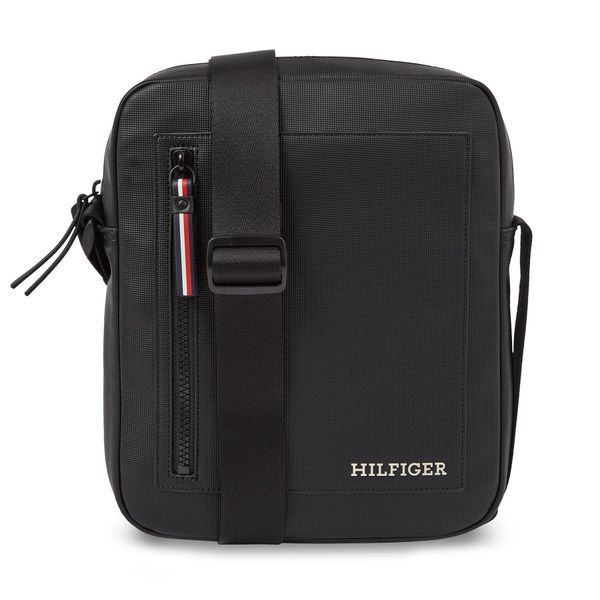 Tommy Hilfiger Crossover torbica Tommy Hilfiger Th Pique Reporter AM0AM12355 Black BDS