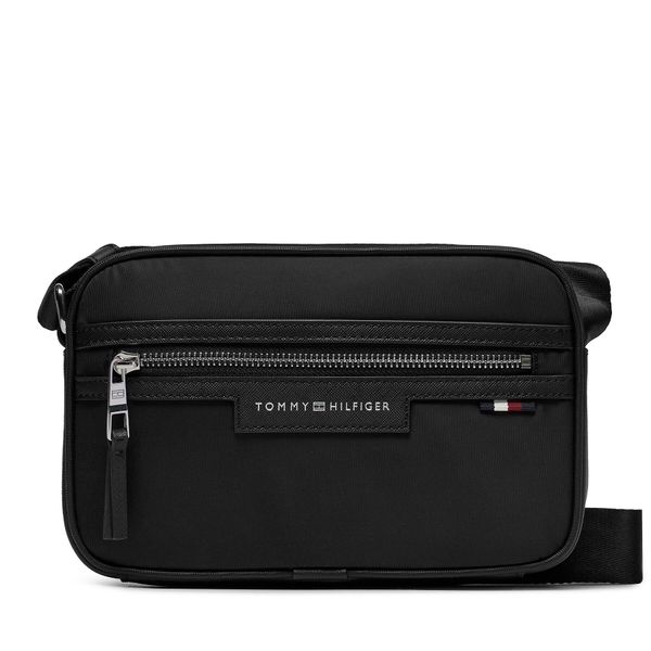 Tommy Hilfiger Crossover torbica Tommy Hilfiger Th Urban Repreve Ew Reporter AM0AM11832 Black BDS