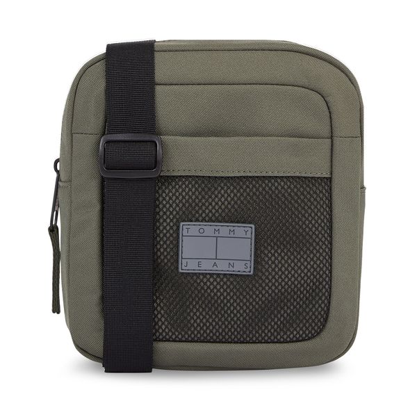 Tommy Jeans Crossover torbica Tommy Jeans Tjm Hybrid Reporter AM0AM11649 Pewter Green MRH