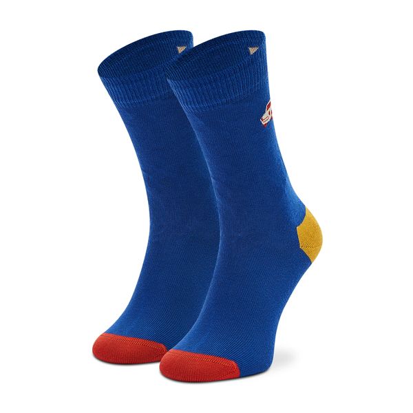 Happy Socks Dječje visoke čarape Happy Socks KBECR01-6300 Plava