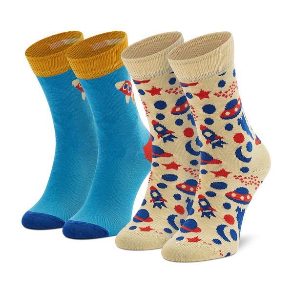 Happy Socks Dječje visoke čarape Happy Socks KISP02-2200 Šarena