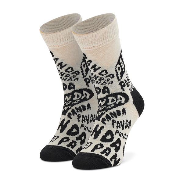 Happy Socks Dječje visoke čarape Happy Socks KPAN01-1900 Bež