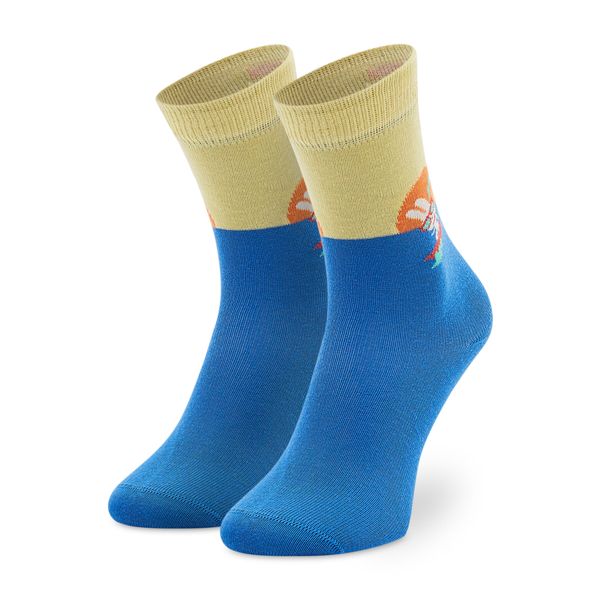 Happy Socks Dječje visoke čarape Happy Socks KSFB01-6300 Plava