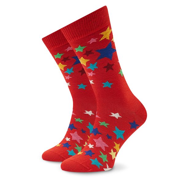 Happy Socks Dječje visoke čarape Happy Socks KSTS01-4300 Crvena