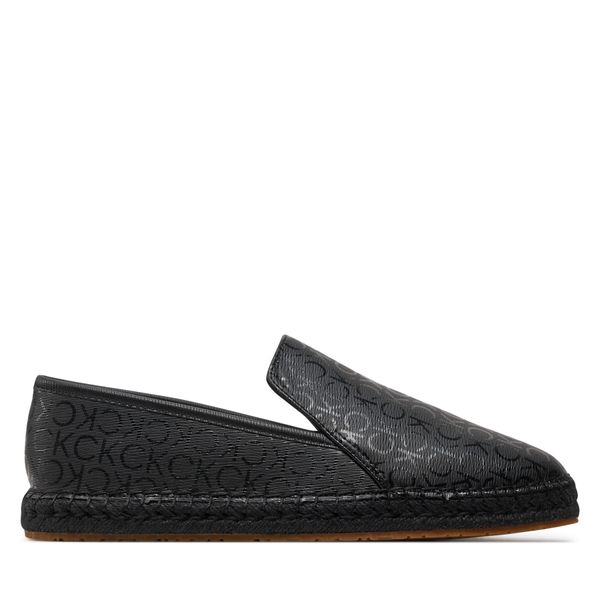 Calvin Klein Espadrile Calvin Klein Espadrille Epi Mono HW0HW01917 Crna