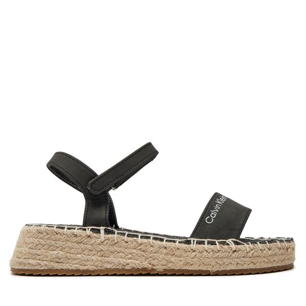 Calvin Klein Jeans Espadrile Calvin Klein Jeans Rope Wedge V3A7-80839-1708 S Black 999