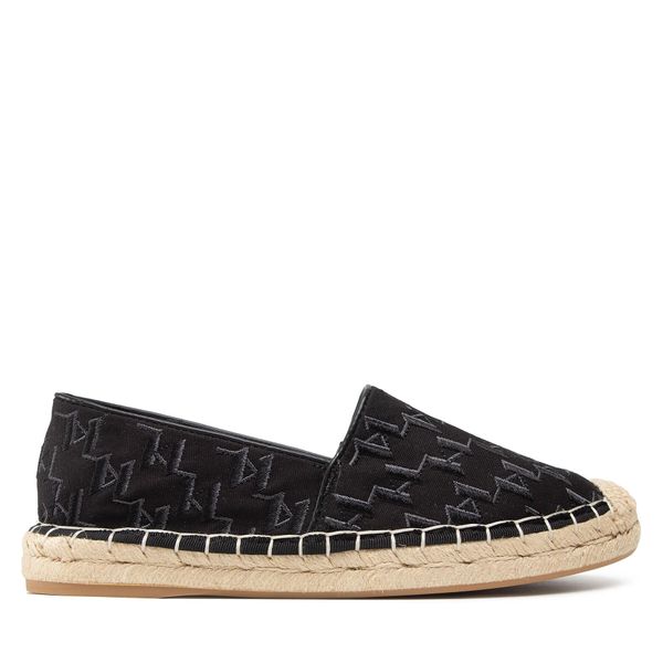 KARL LAGERFELD Espadrile KARL LAGERFELD KL80112 Crna