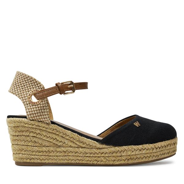 Wrangler Espadrile Wrangler Bela Women Semi Wedge 20241055 Crna