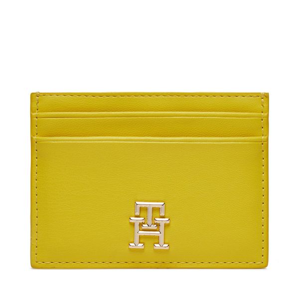 Tommy Hilfiger Etui za kreditne kartice Tommy Hilfiger Th Central Cc And Coin Valley Yellow ZH3