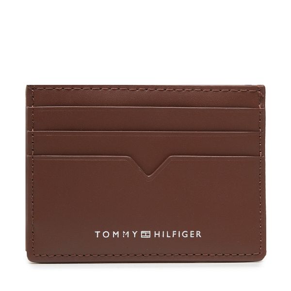 Tommy Hilfiger Etui za kreditne kartice Tommy Hilfiger Th Modern Leather Cc Holder AM0AM10616 GES