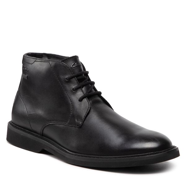 Clarks Gležnjače Clarks AtticusLTHiGTX GORE-TEX 261613657 Black Leather