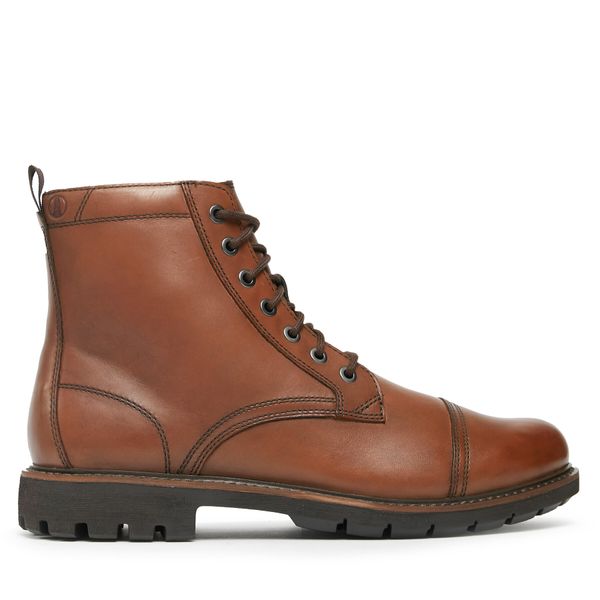 Clarks Gležnjače Clarks Batcombe Cap 261734297 Dark Tan Leather