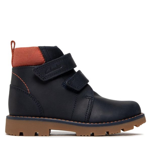 Clarks Gležnjače Clarks Heath Strap K 261692687 Navy