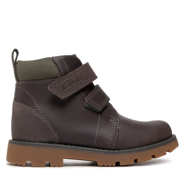 Clarks Gležnjače Clarks Heath Strap K 261692697 Grey