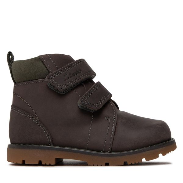 Clarks Gležnjače Clarks Heath Strap T 261692677 Grey