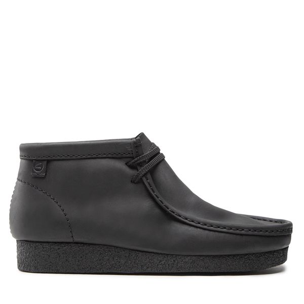 Clarks Gležnjače Clarks Shacre Boot 261594407 Black Leather