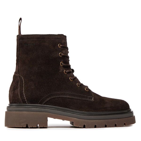 Gant Gležnjače Gant Ramzee Mid Lace 27683423 Smeđa