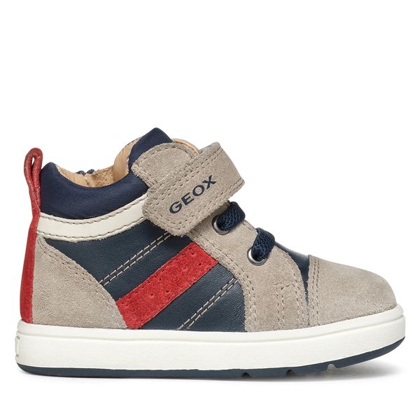 Geox Gležnjače Geox B Biglia Boy B044DA 02285 C0829 Sand/Navy