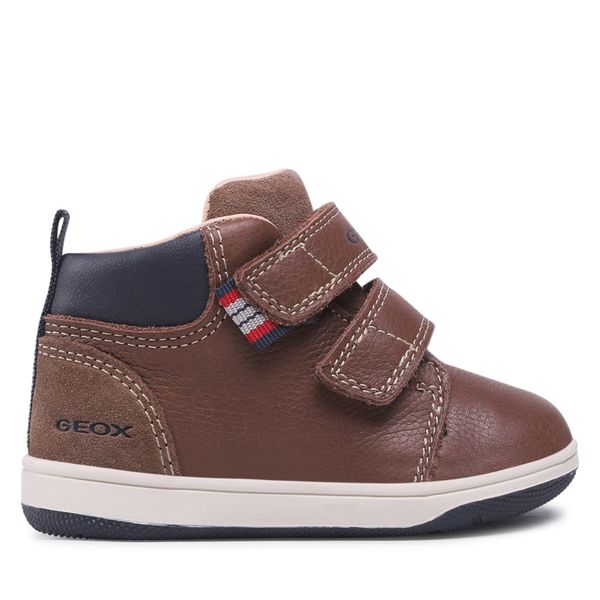 Geox Gležnjače Geox B New Flick B. A B261LA 04622 C0947 M Brown/Navy