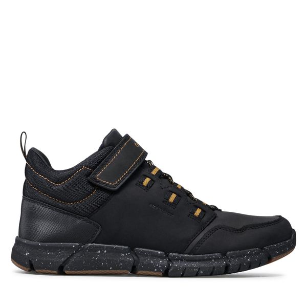 Geox Gležnjače Geox J Flexyper B.B Abx A J949XA 032FU C9241 S Black/Dk Yellow