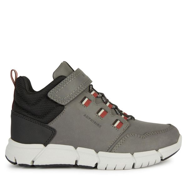 Geox Gležnjače Geox J Flexyper Boy B Abx J949XA 032FU C1102 S Grey/Dk Red