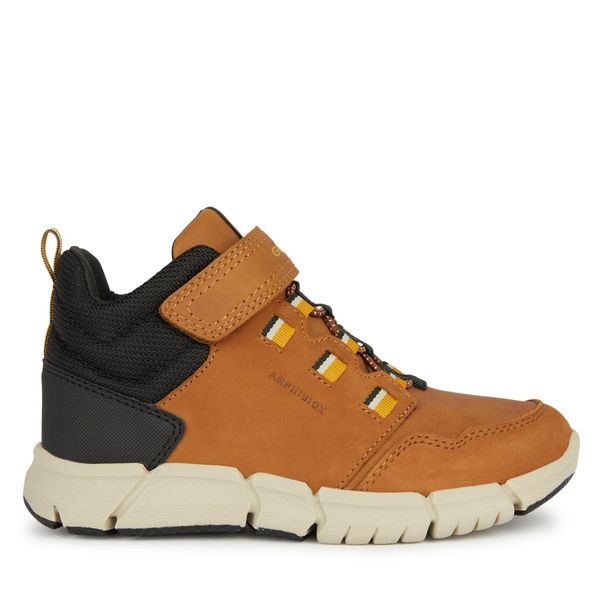 Geox Gležnjače Geox J Flexyper Boy B Abx J949XA 032FU C6F2G D Brown/Dk Yellow