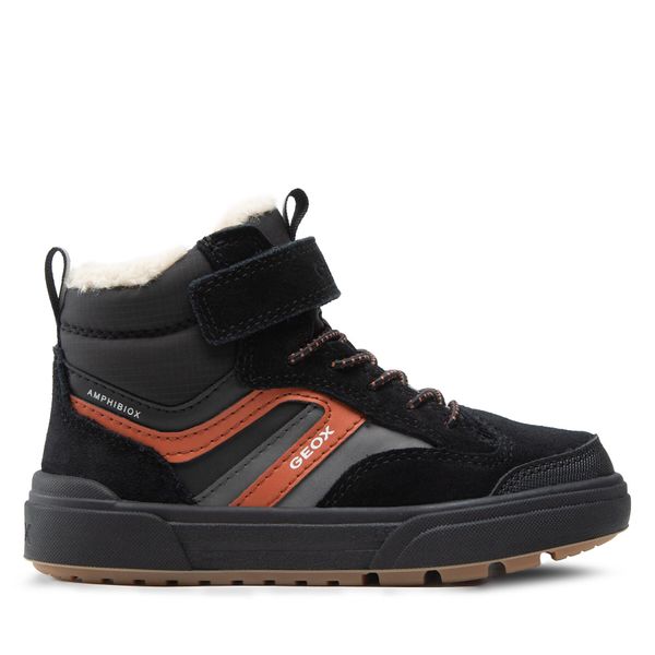 Geox Gležnjače Geox J Weemble B. B Abx A J26HCA 0ME22 C9BN6 Black/Rust