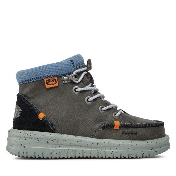 Hey Dude Gležnjače Hey Dude Bradley Boot Youth 40269-001 Siva