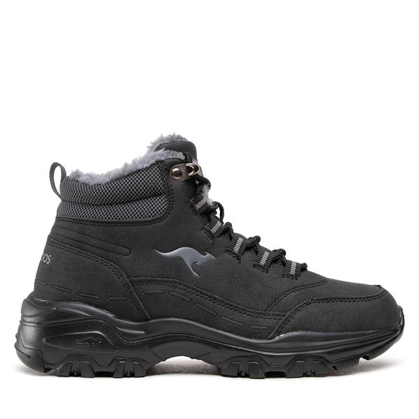 KangaRoos Gležnjače KangaRoos Kw-Cozy 39244 000 5500 Jet Black/Mono