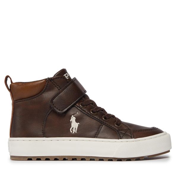 Polo Ralph Lauren Gležnjače Polo Ralph Lauren Jaxson Ps RF104243 Smeđa