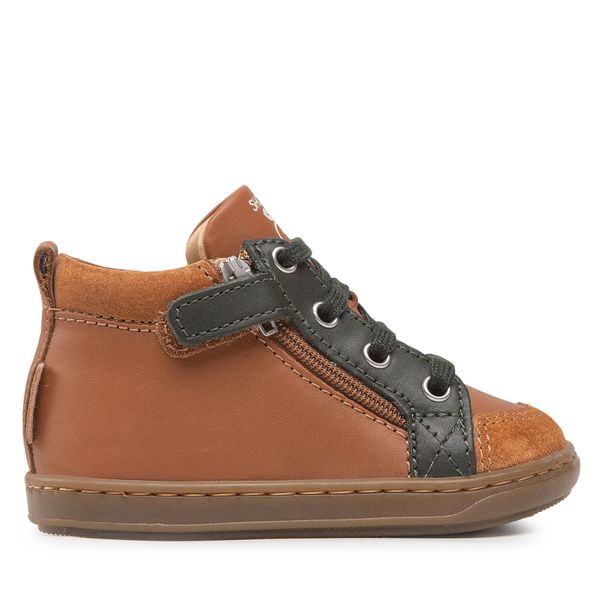 Shoo Pom Gležnjače Shoo Pom Bouba Bi Zip N4BDBC0402 Camel/Pin