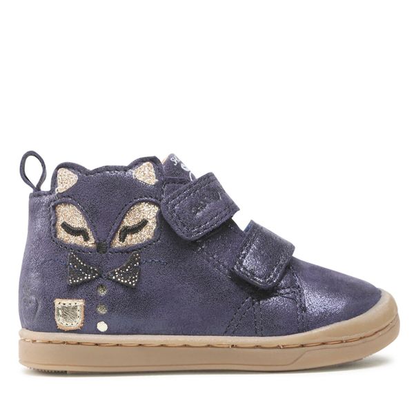 Shoo Pom Gležnjače Shoo Pom Kikki Foxy Scratch N4DABW0401 Navy/Platine